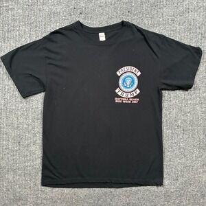 Keya Trump Drain The Swamp T Shirt Mens L Black Daytona Bike Week 2017 Graphic